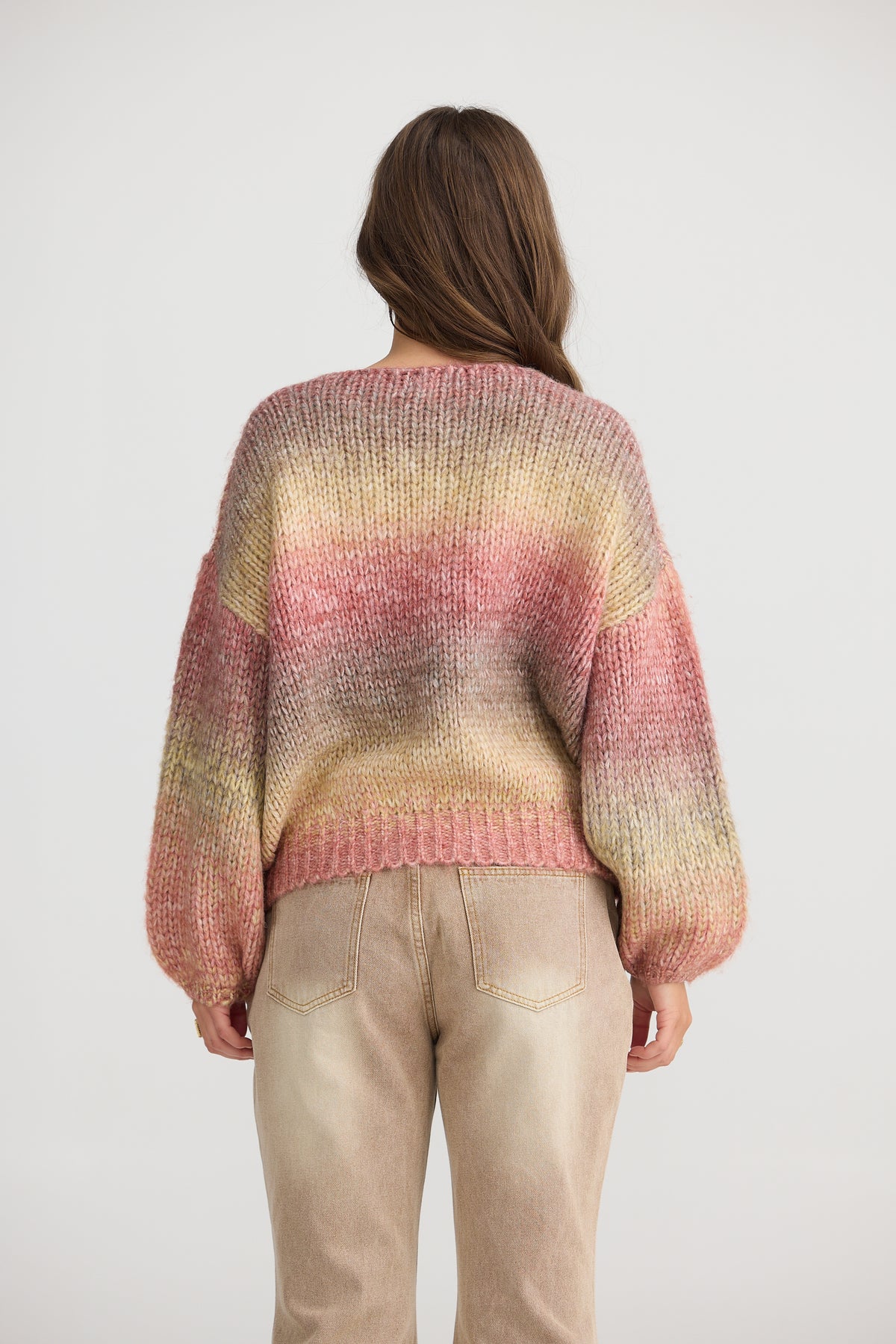 Lottie knit - Berry Ombre