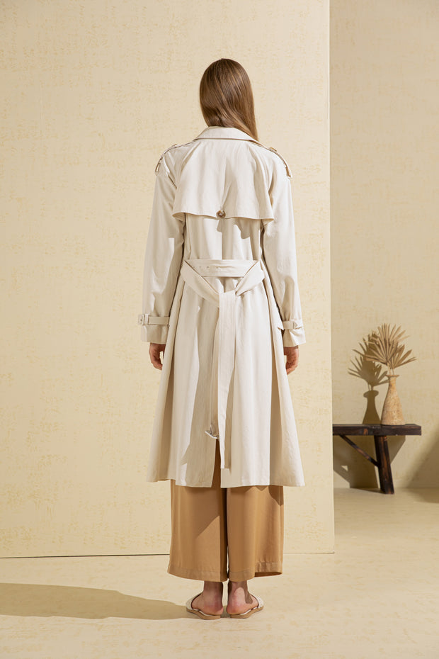 Leilani long coat - cream
