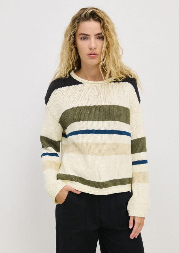 Raya multi stripe knit