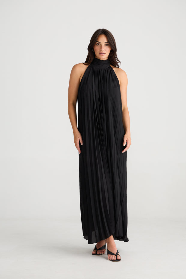 Runway maxi dress - black