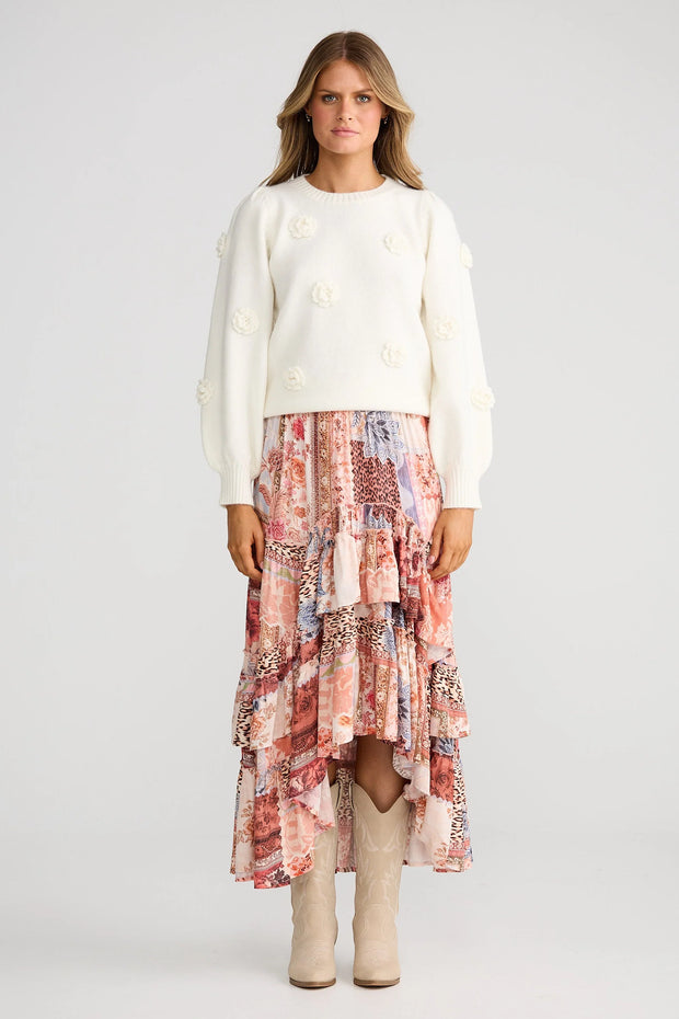 Sassy skirt - nomad patchwork