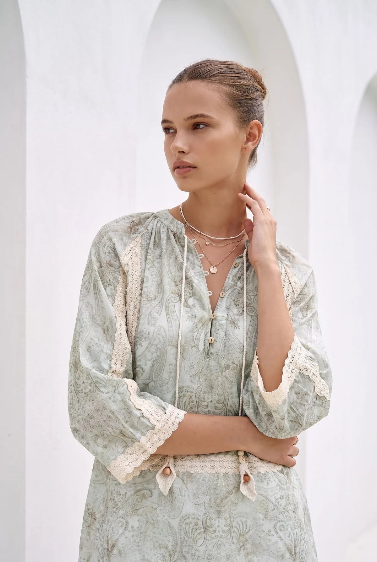 Emille blouse - paisley print