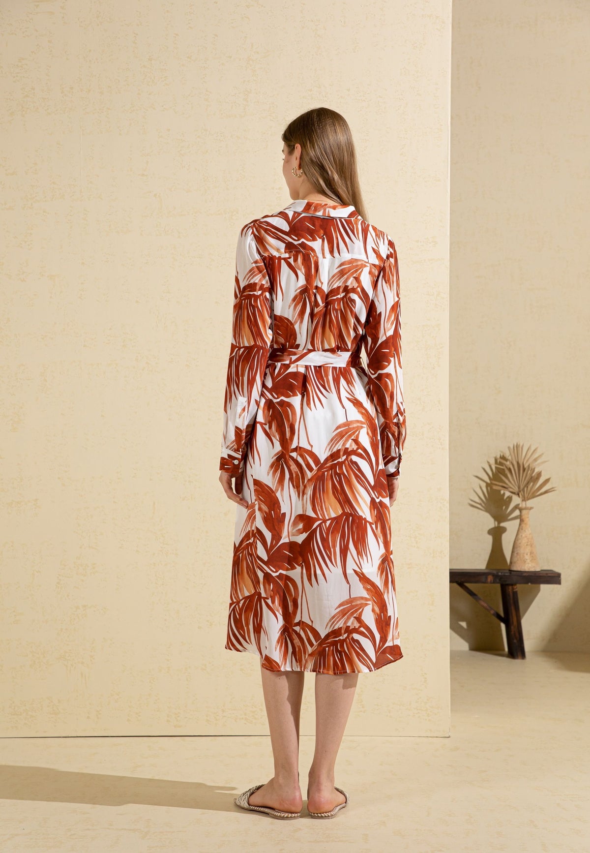 Talia printed dress