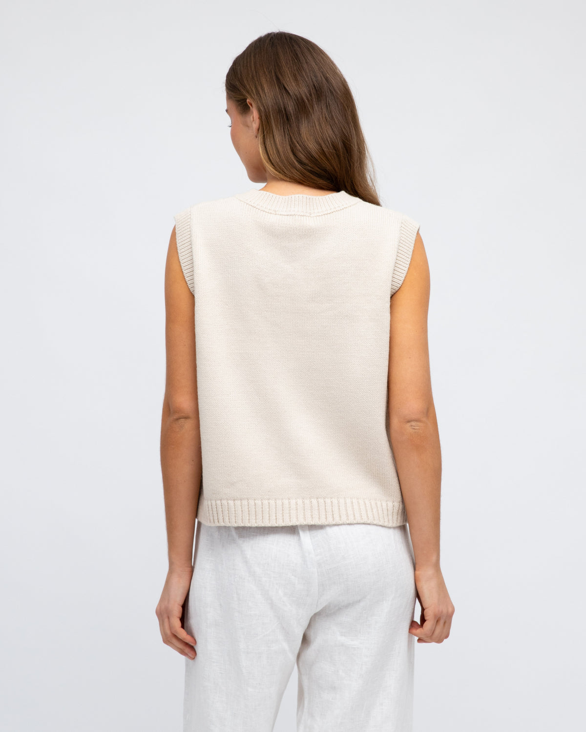 Knitted vest