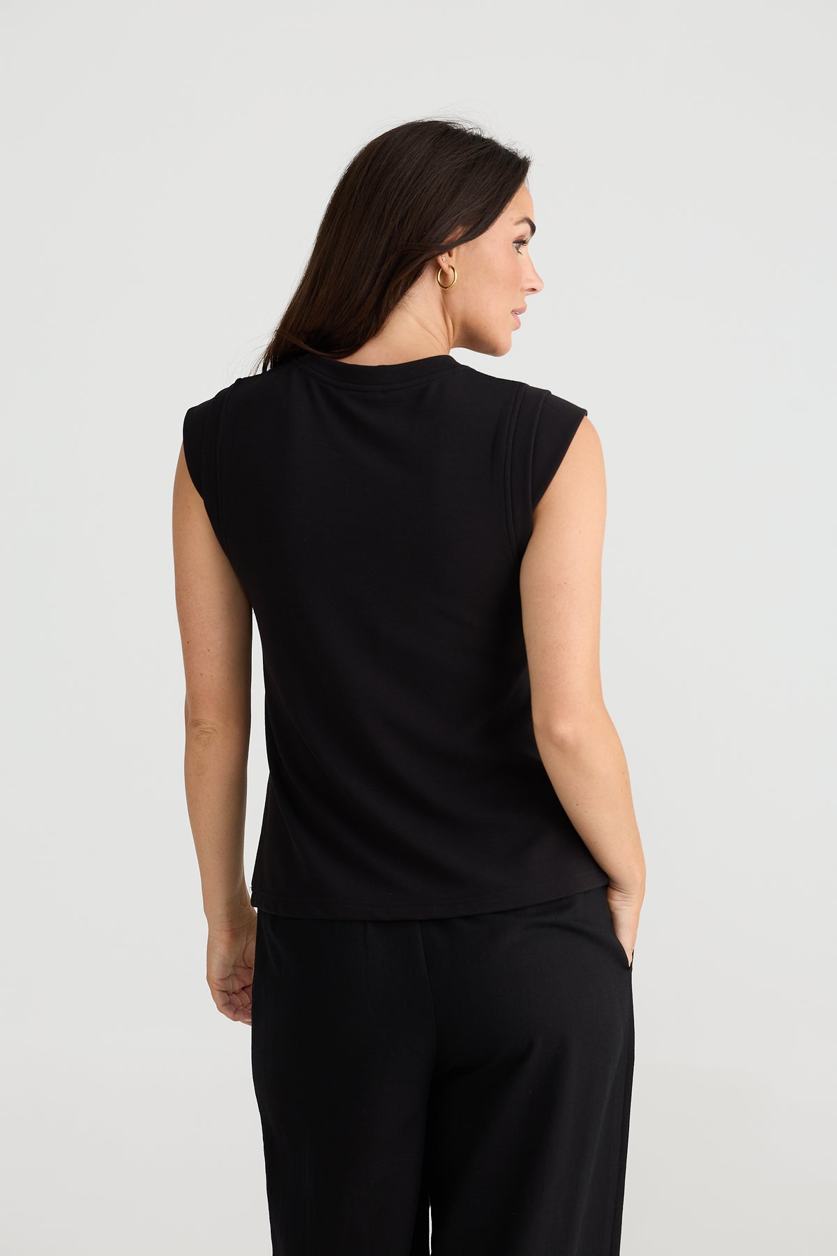 Barlow top - black