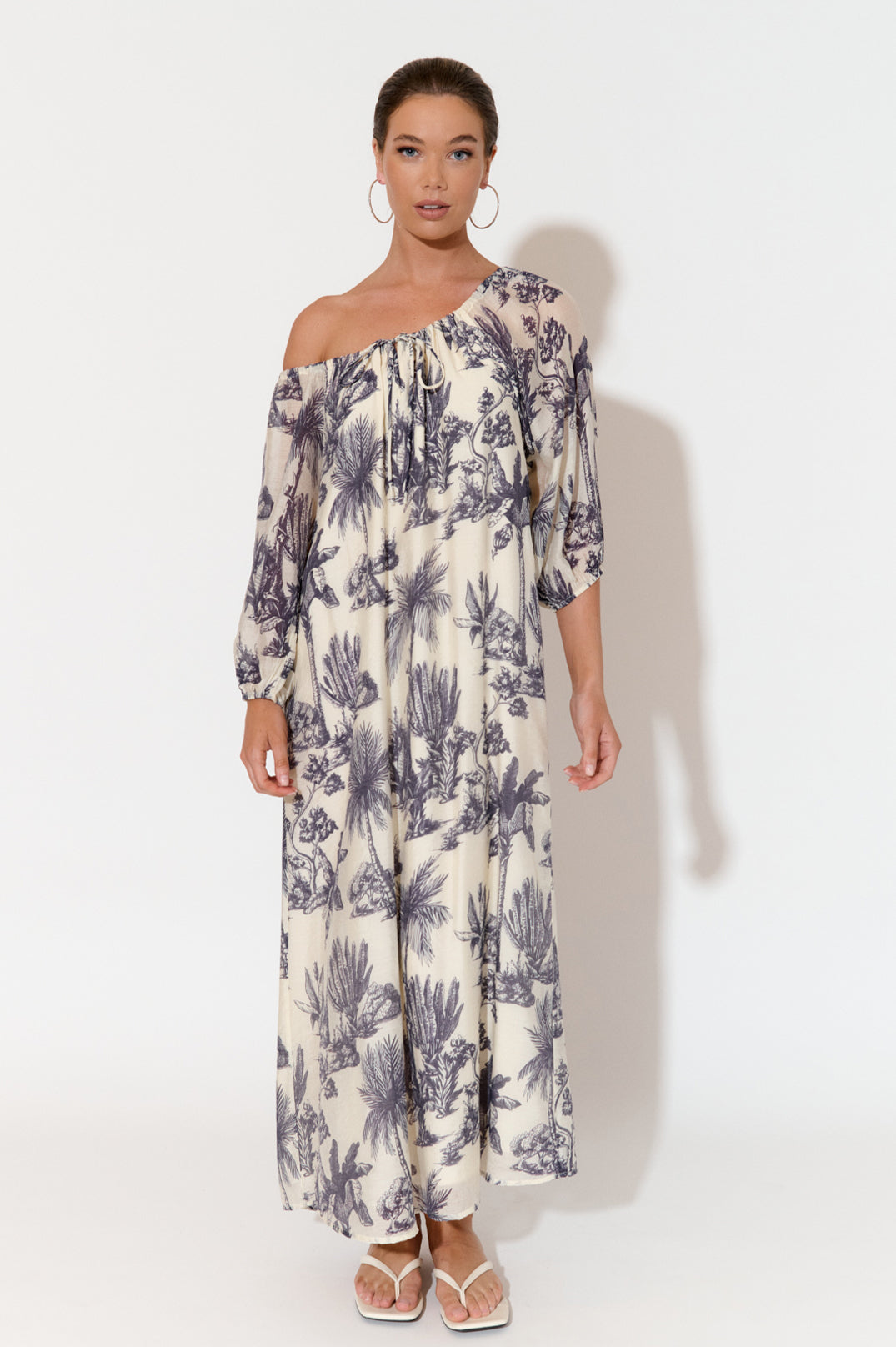 Ashley toile print dress