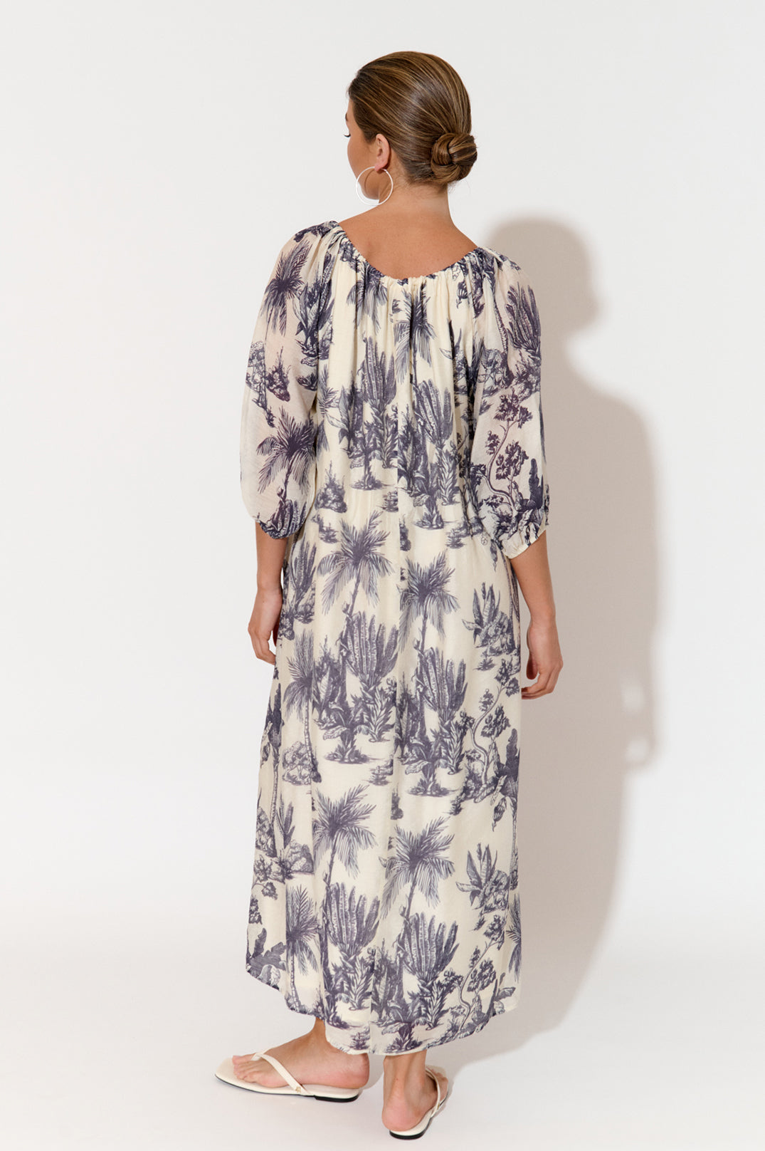 Ashley toile print dress