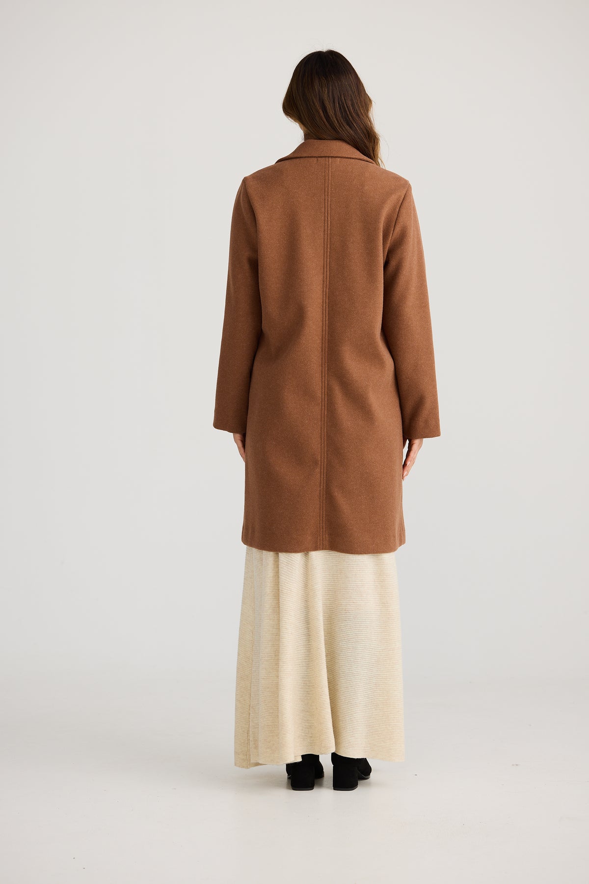 Bella coat - chestnut