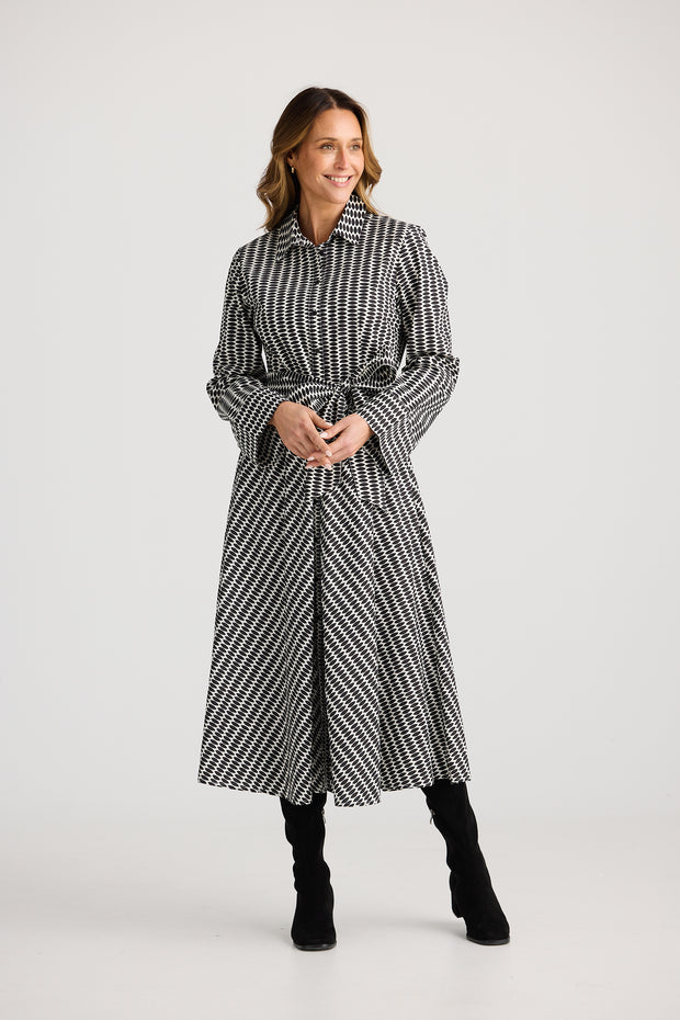 Moet shirt dress - casscade