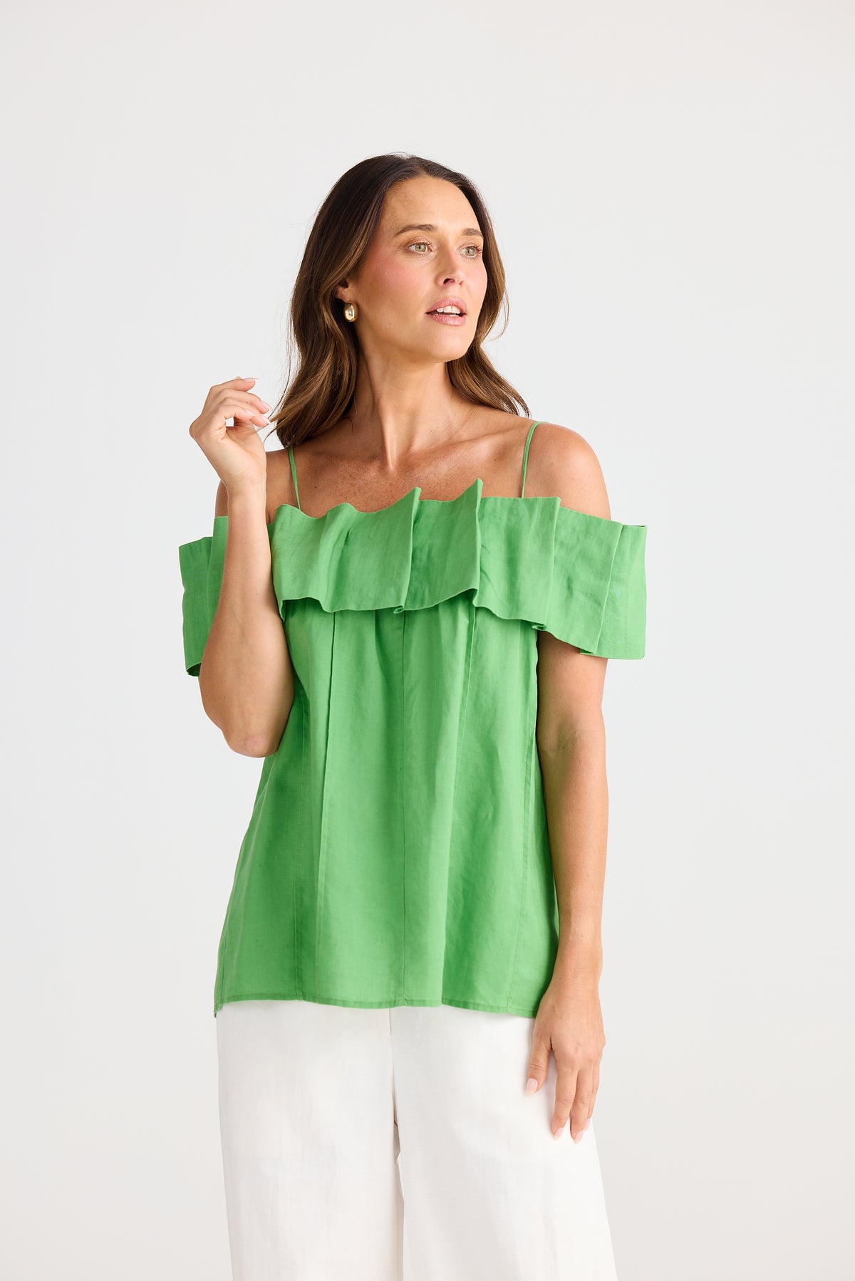 Osaka top - emerald