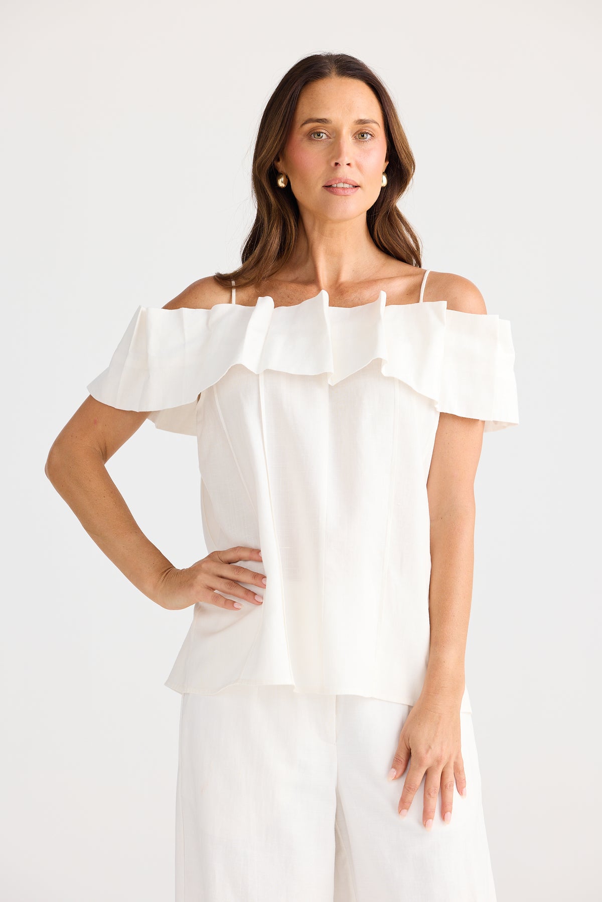 Osaka top - white