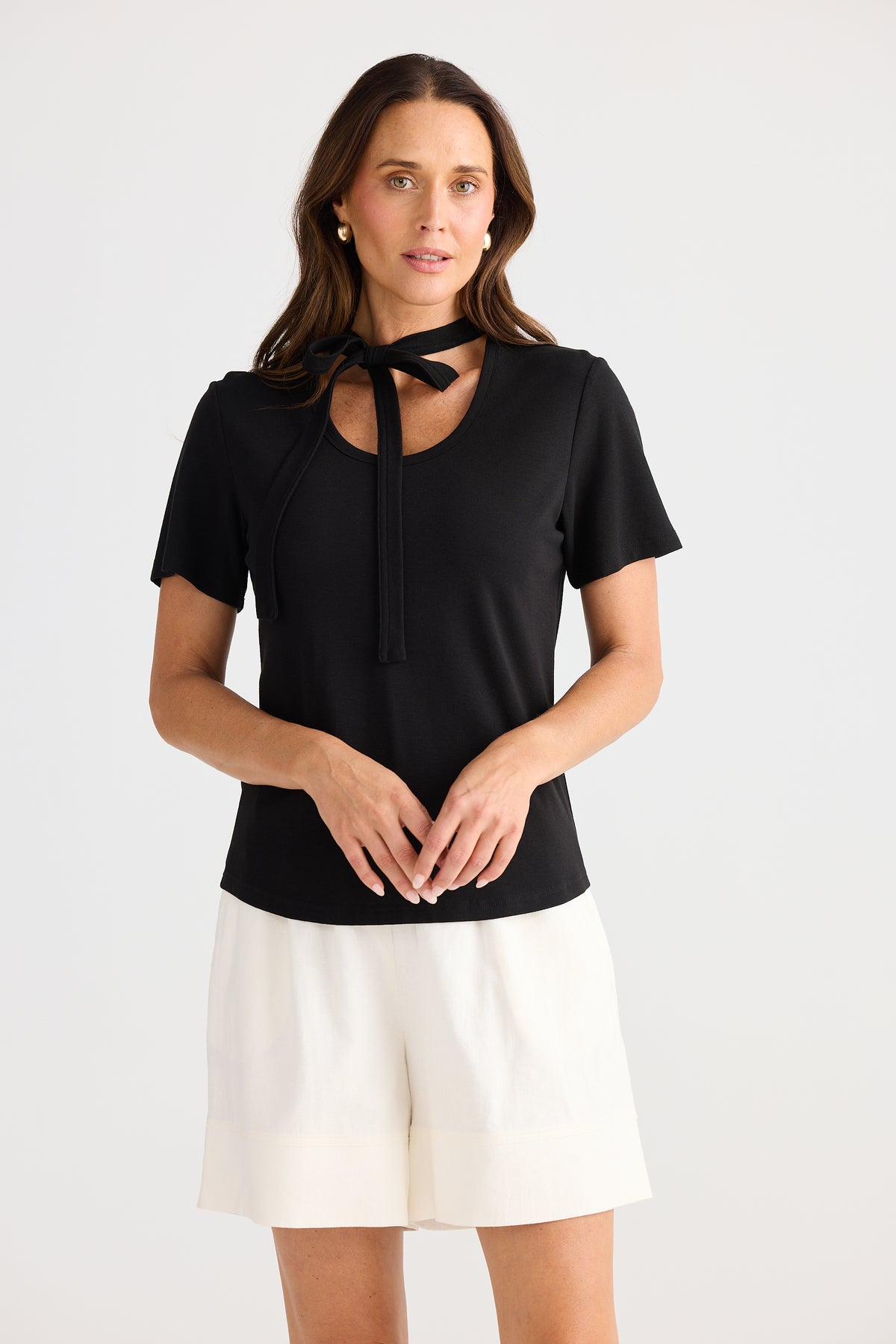 Naomi tee - black
