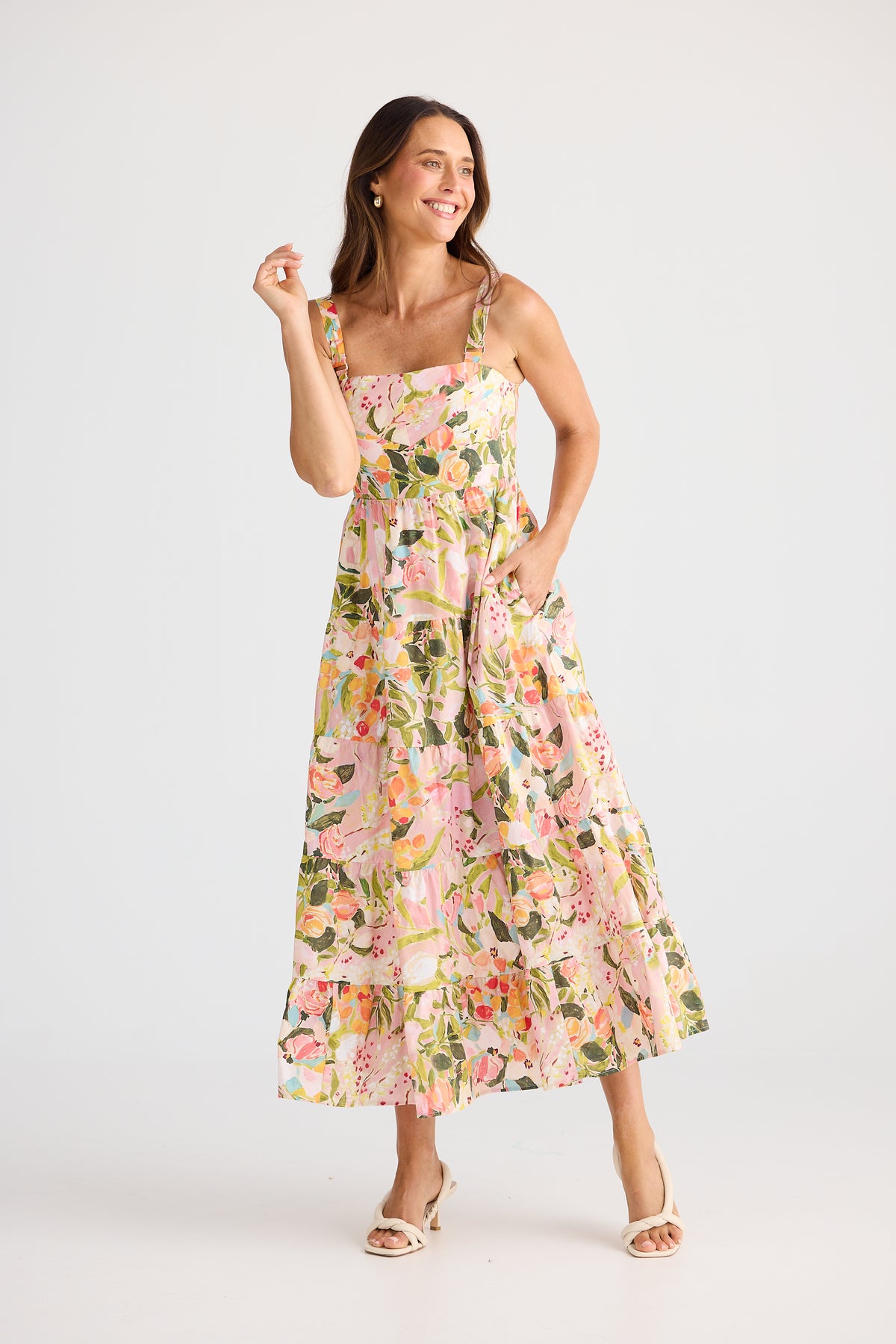 Gelato midi dress - zoes garden
