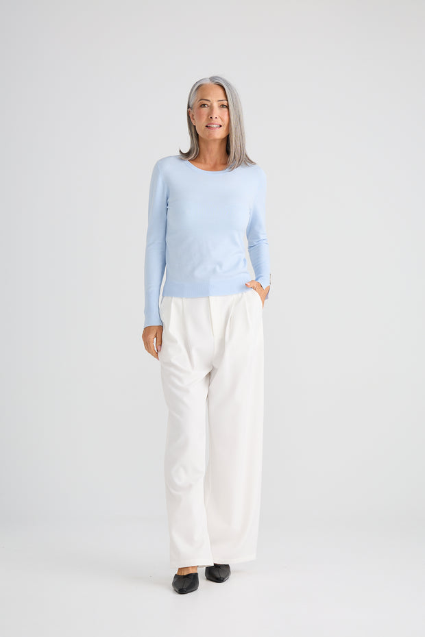 St James Knit - sky blue
