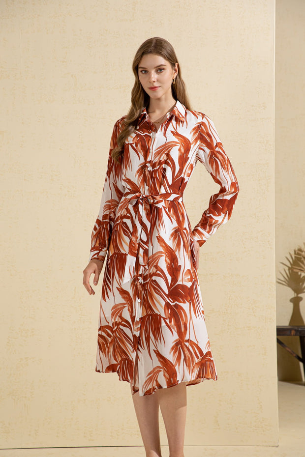 Talia printed dress