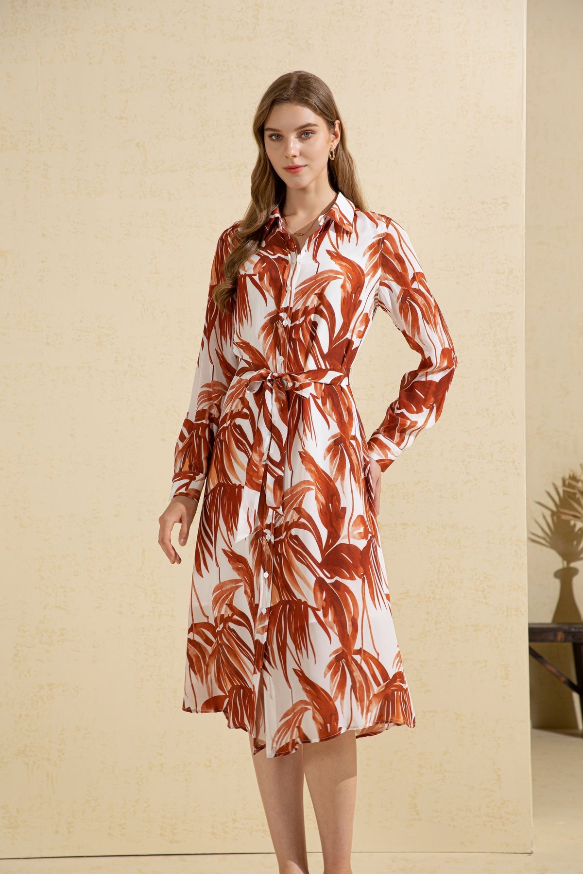 Talia printed dress