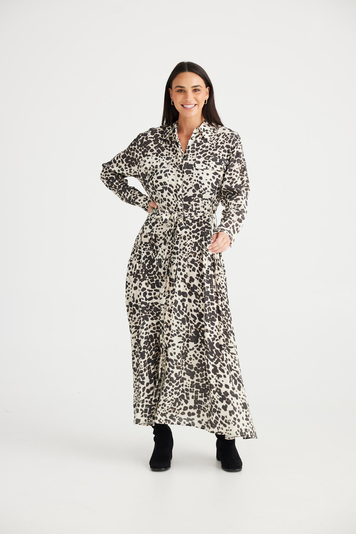 Turning point  long sleeve dress - element