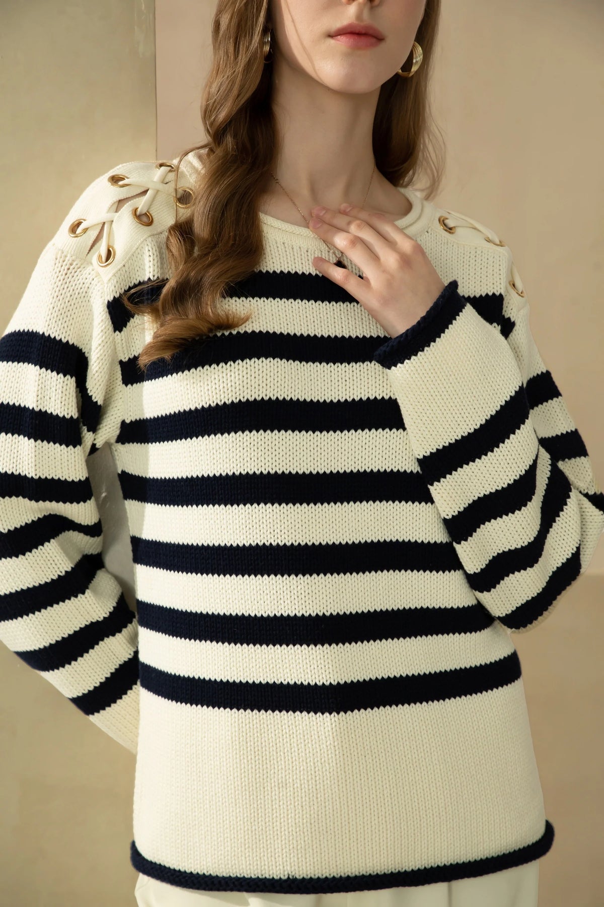 Saylor cotton knit jumper