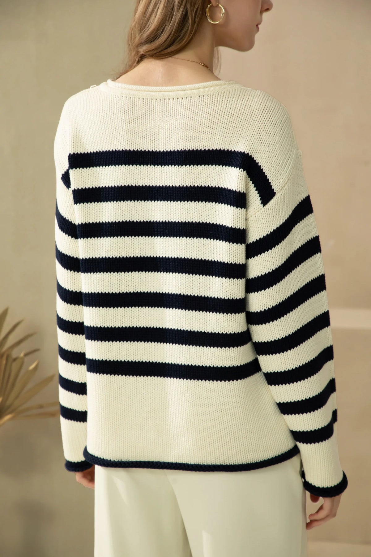 Saylor cotton knit jumper