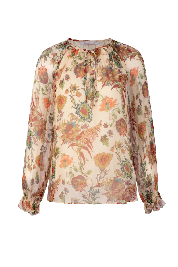 Helena silk blouse