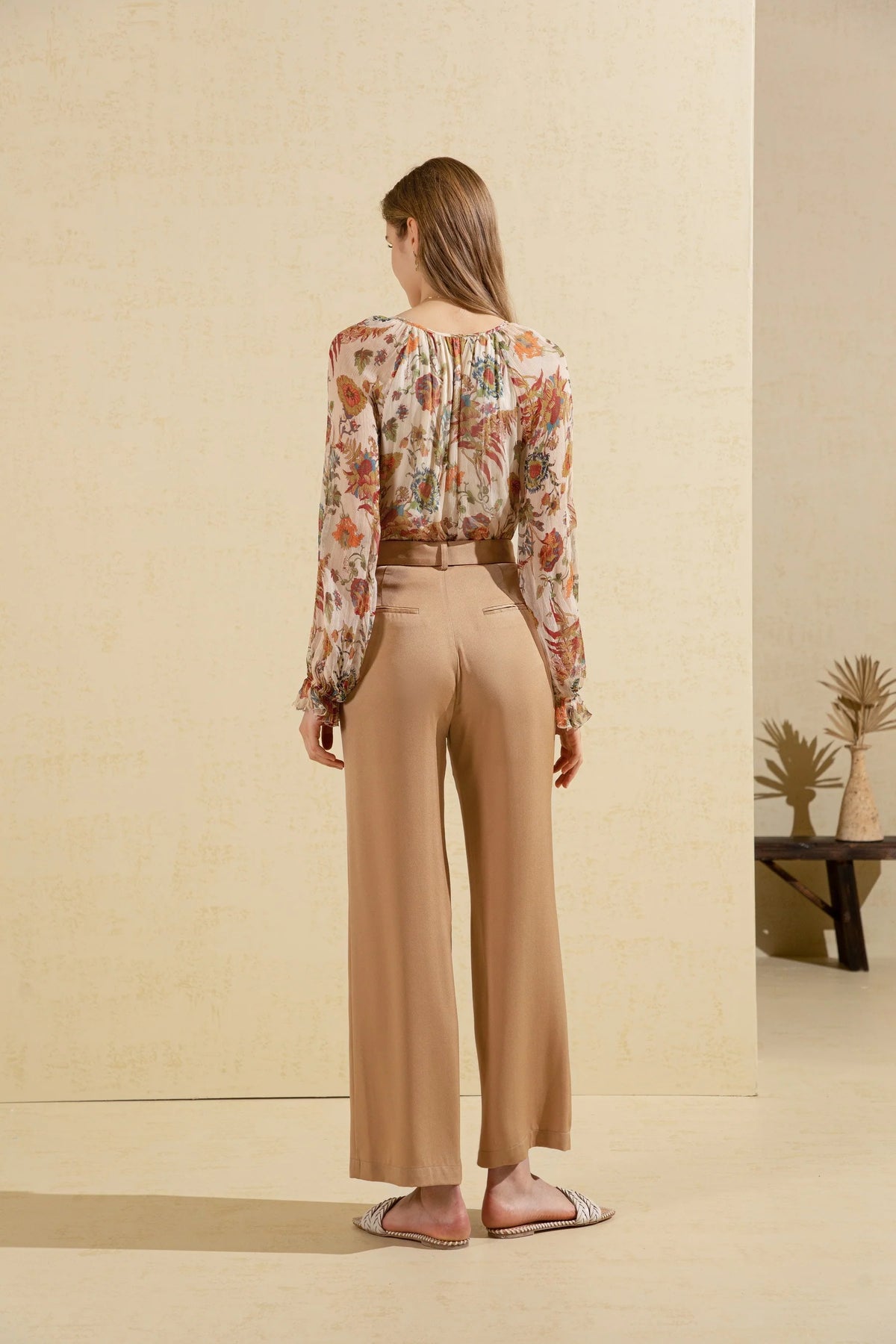 Helena silk blouse