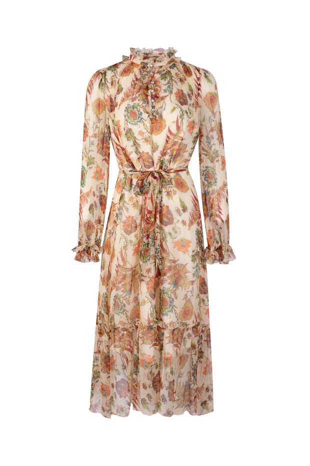 Helena silk dress