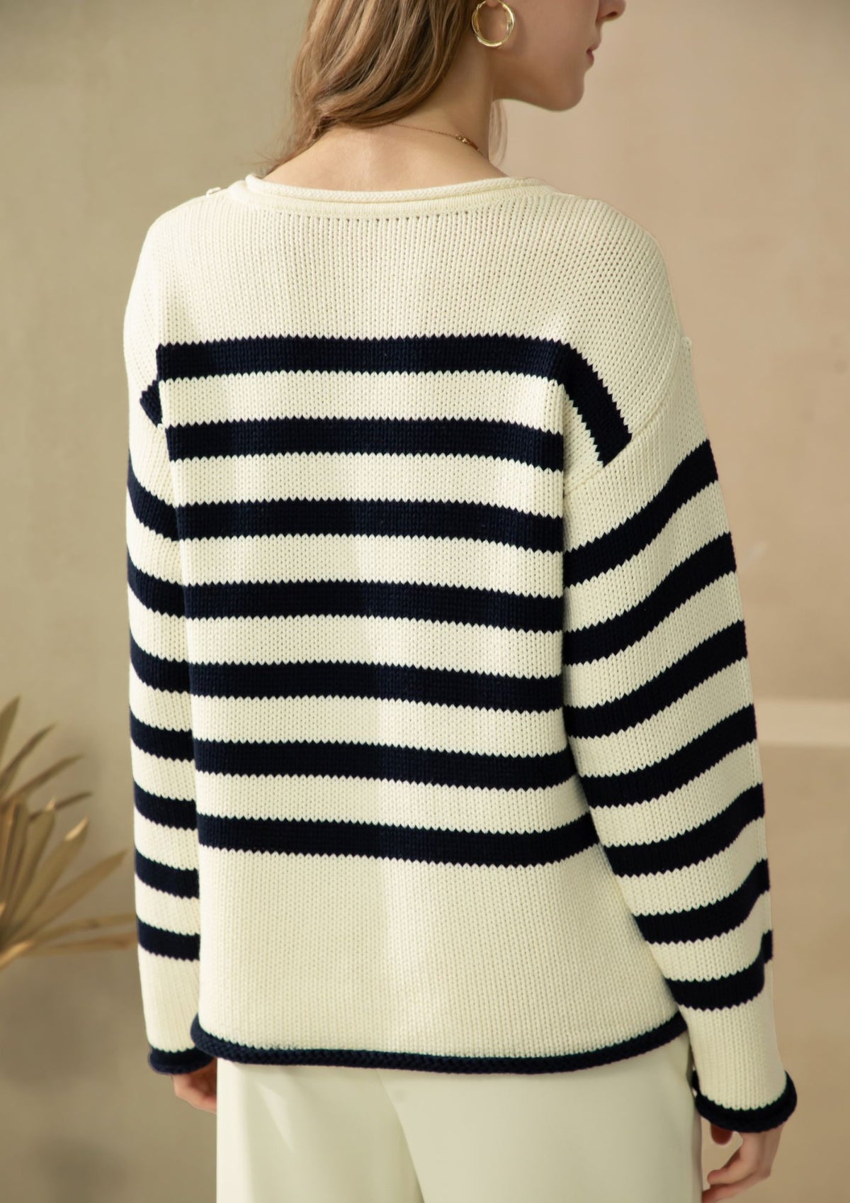 Saylor cotton knit jumper