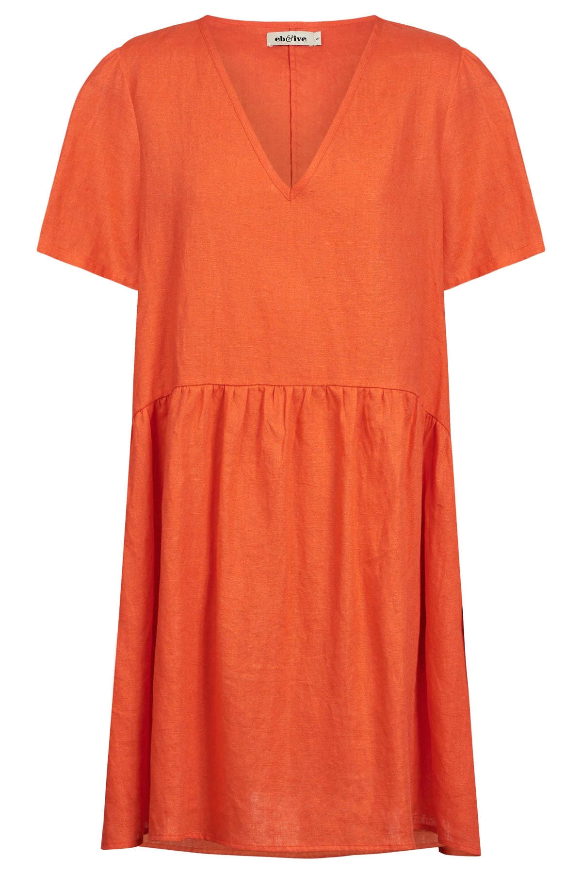 Miramar midi dress - coral