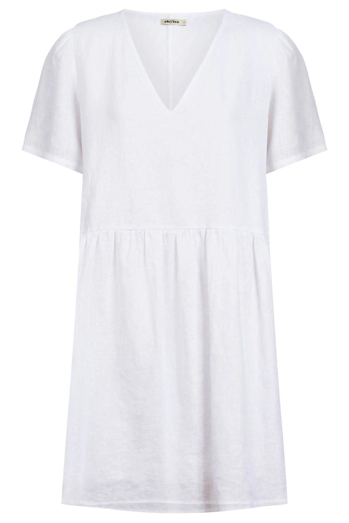 Miramar midi dress - white