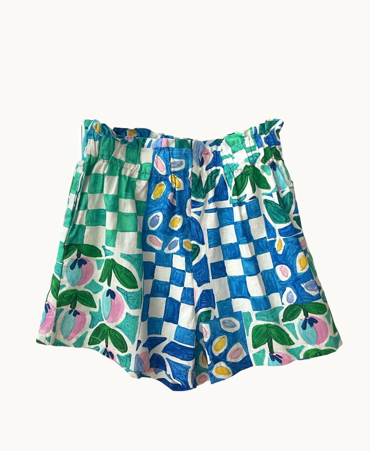 Capri print shorts