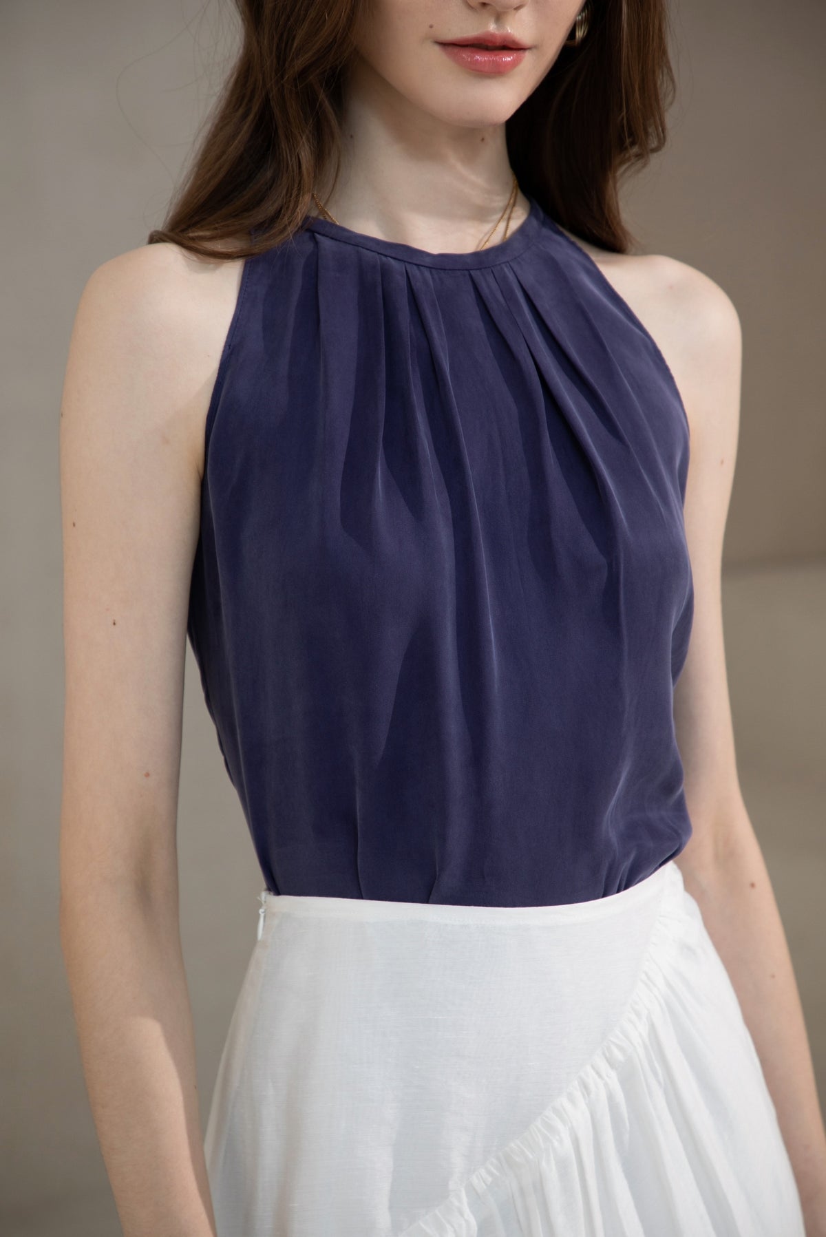 Claudette top - navy