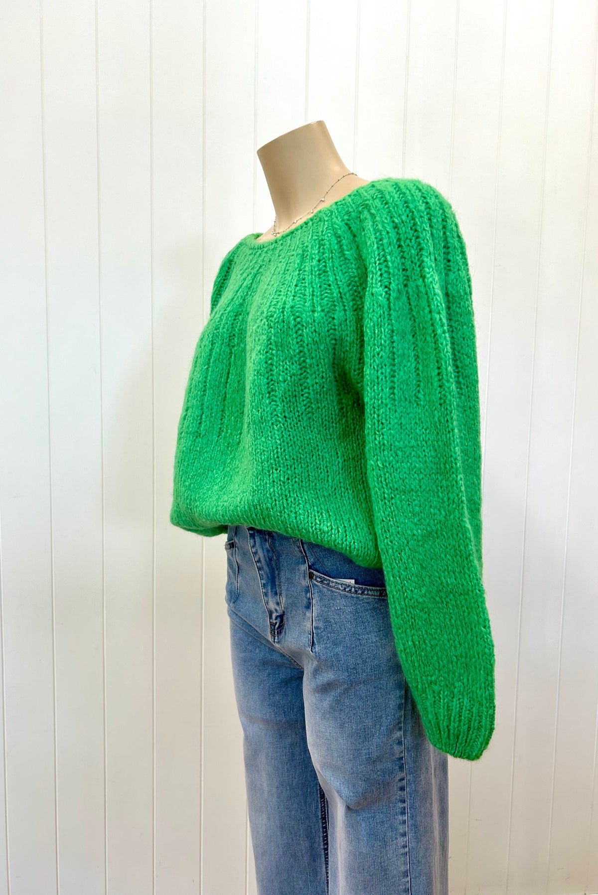 Marcy knit - apple green