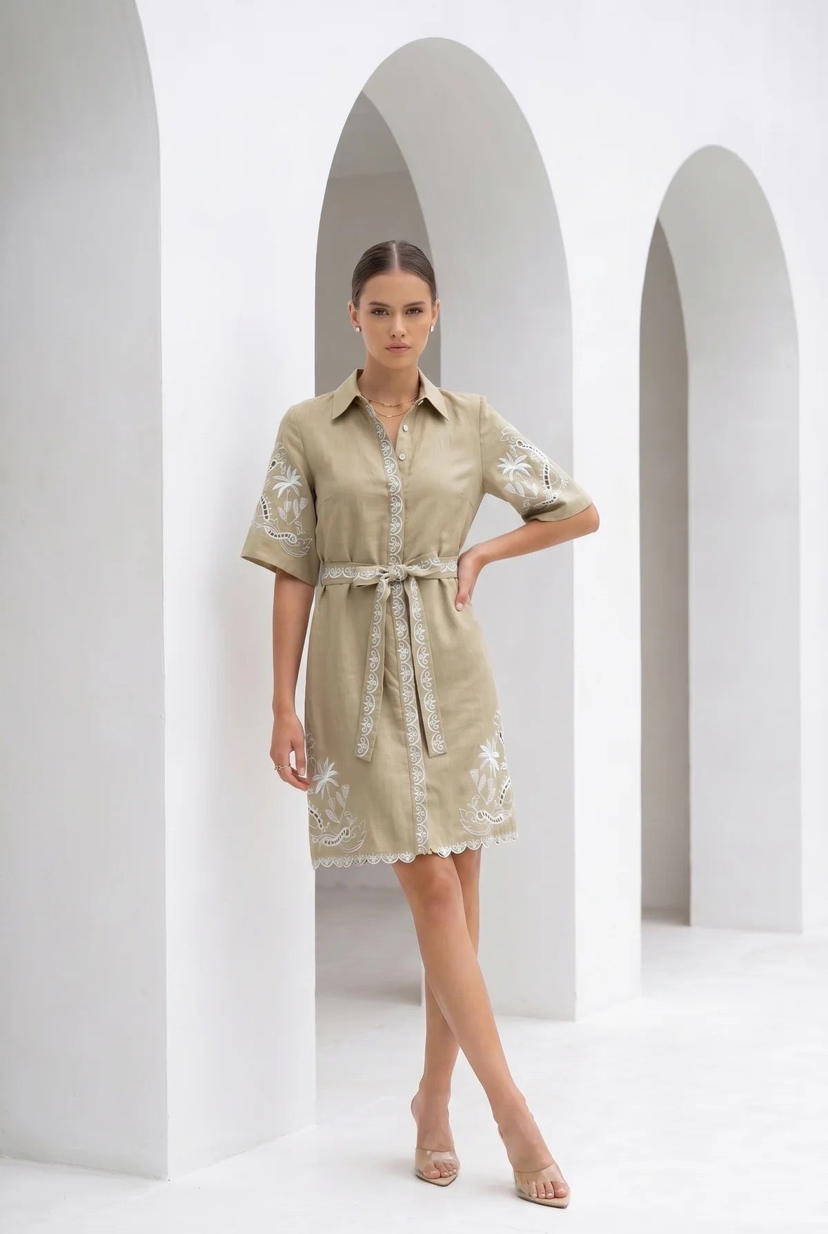 Katherine dress - Khaki