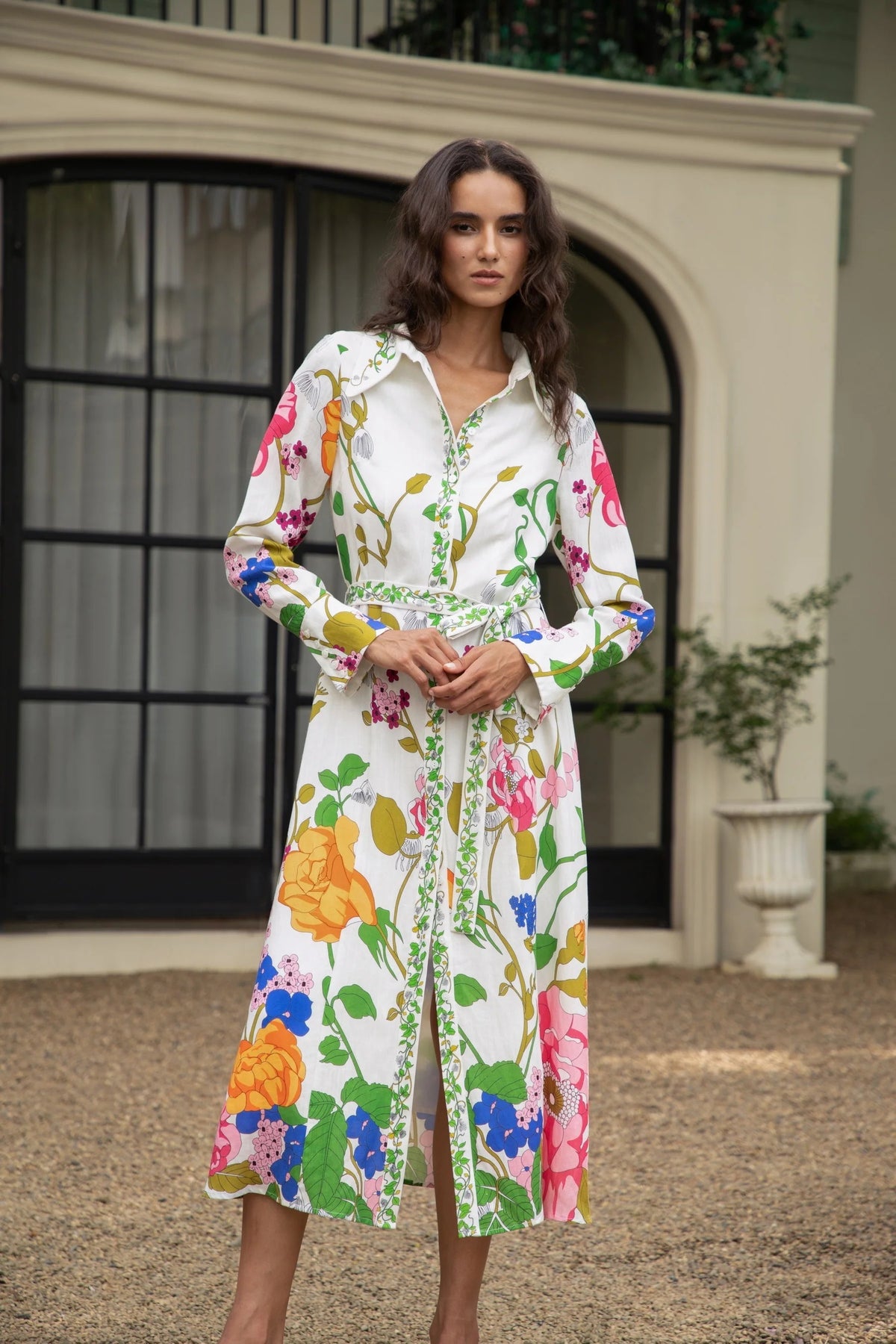 Lias printed dress