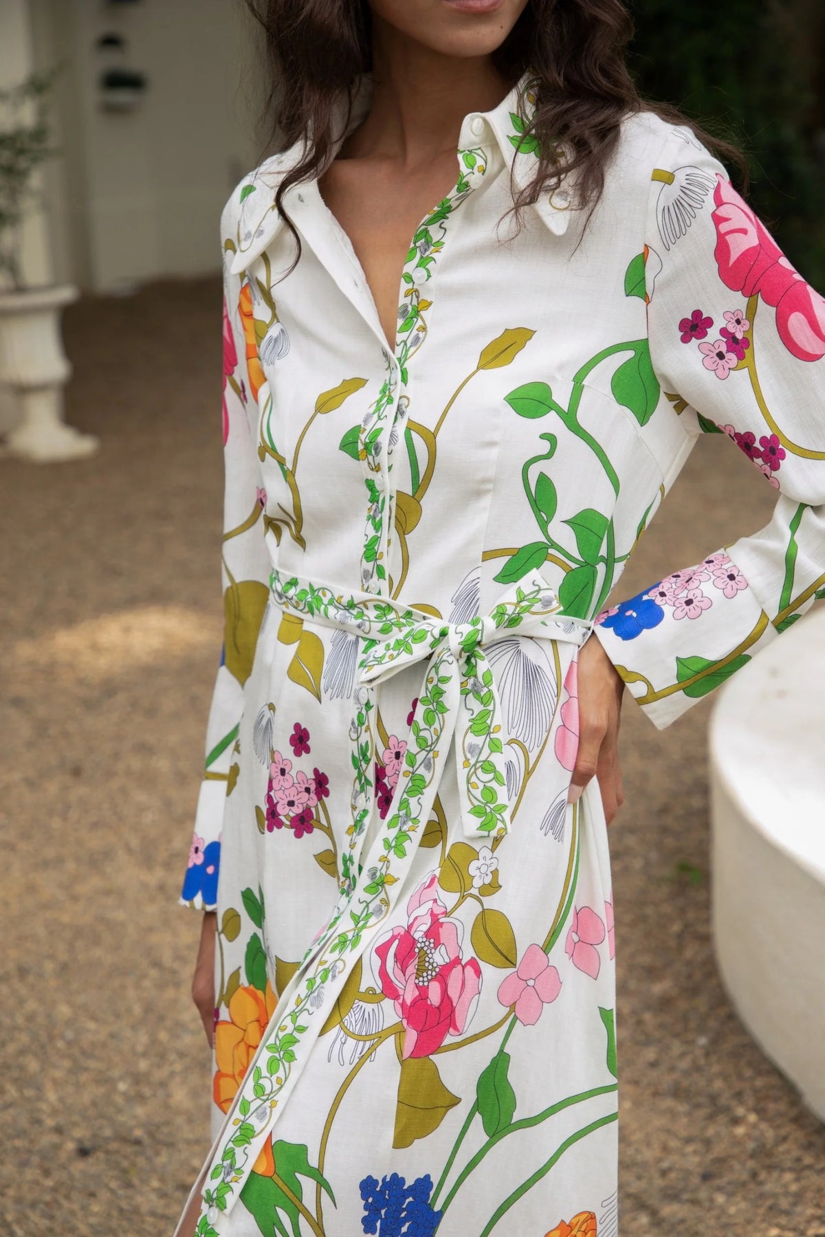 Lias printed dress