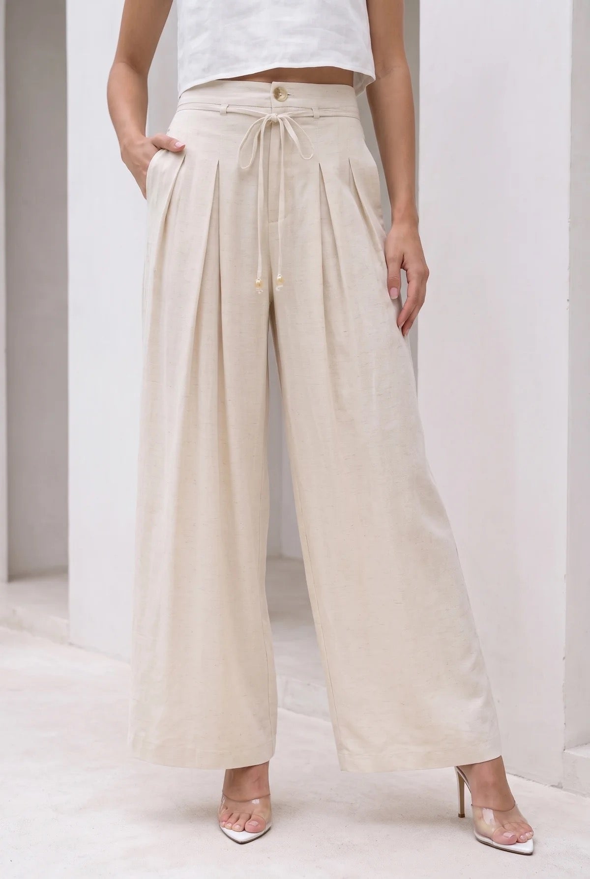 Aria pants - cream