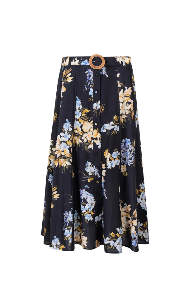 Ines skirt - black print