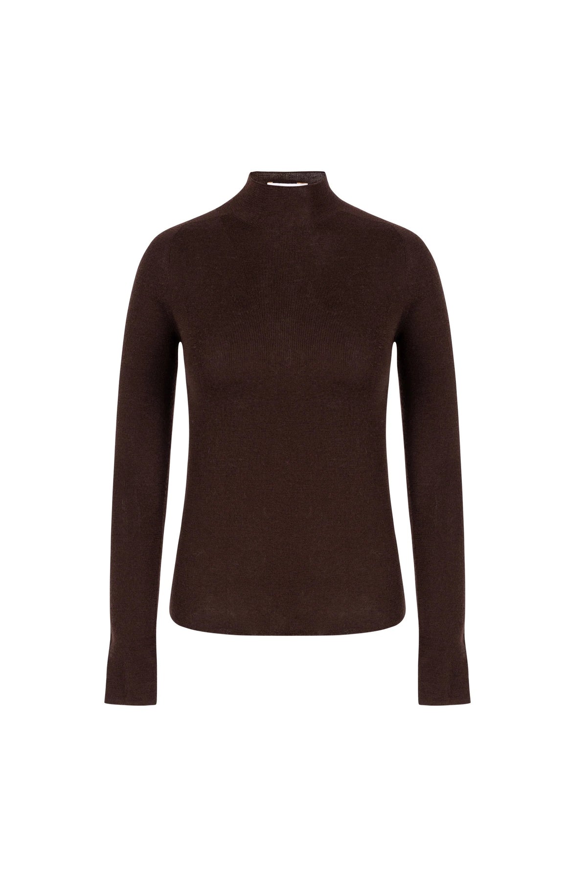 Sunny wool sweater - chocolate lab