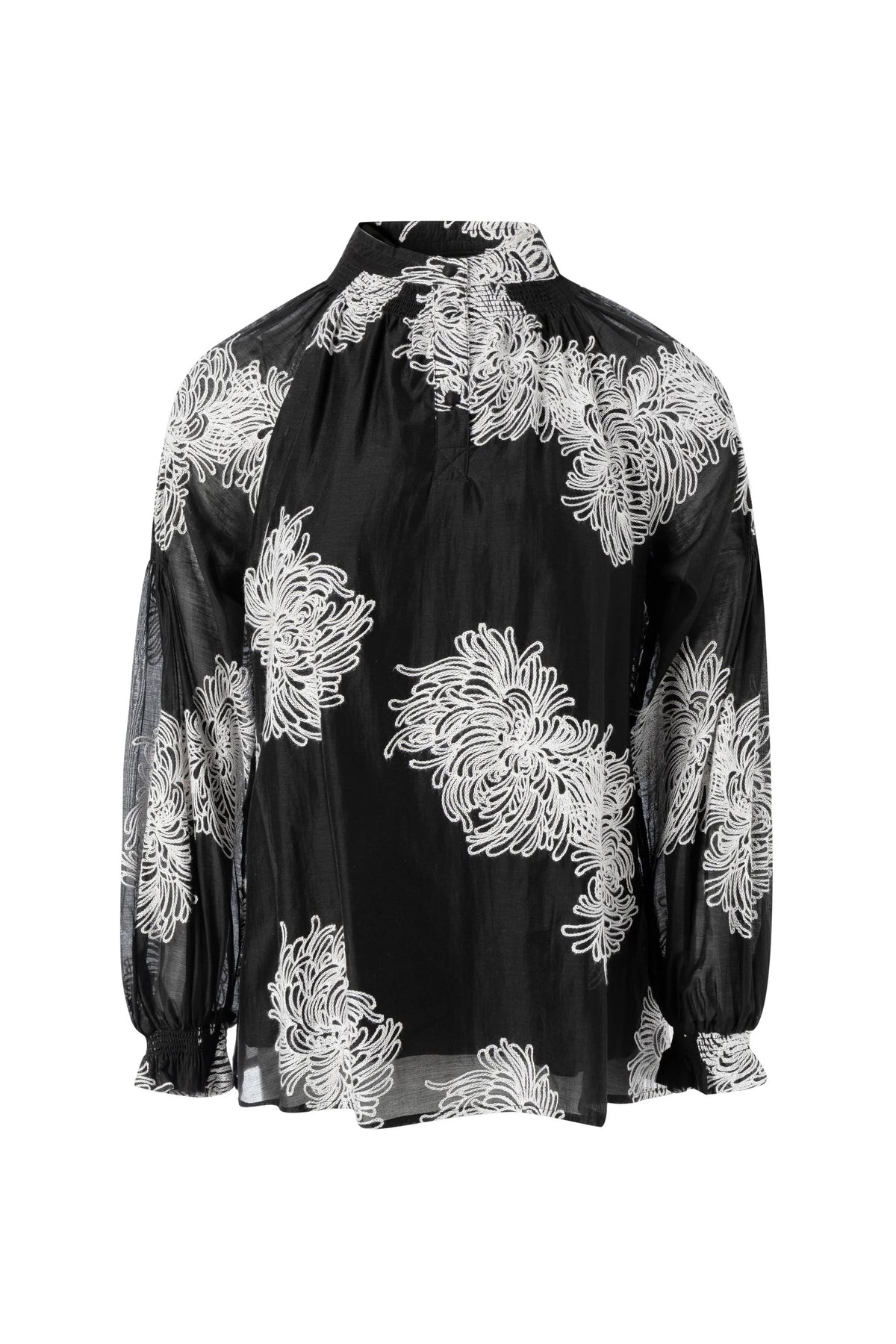 Cinzia tencel blouse - black