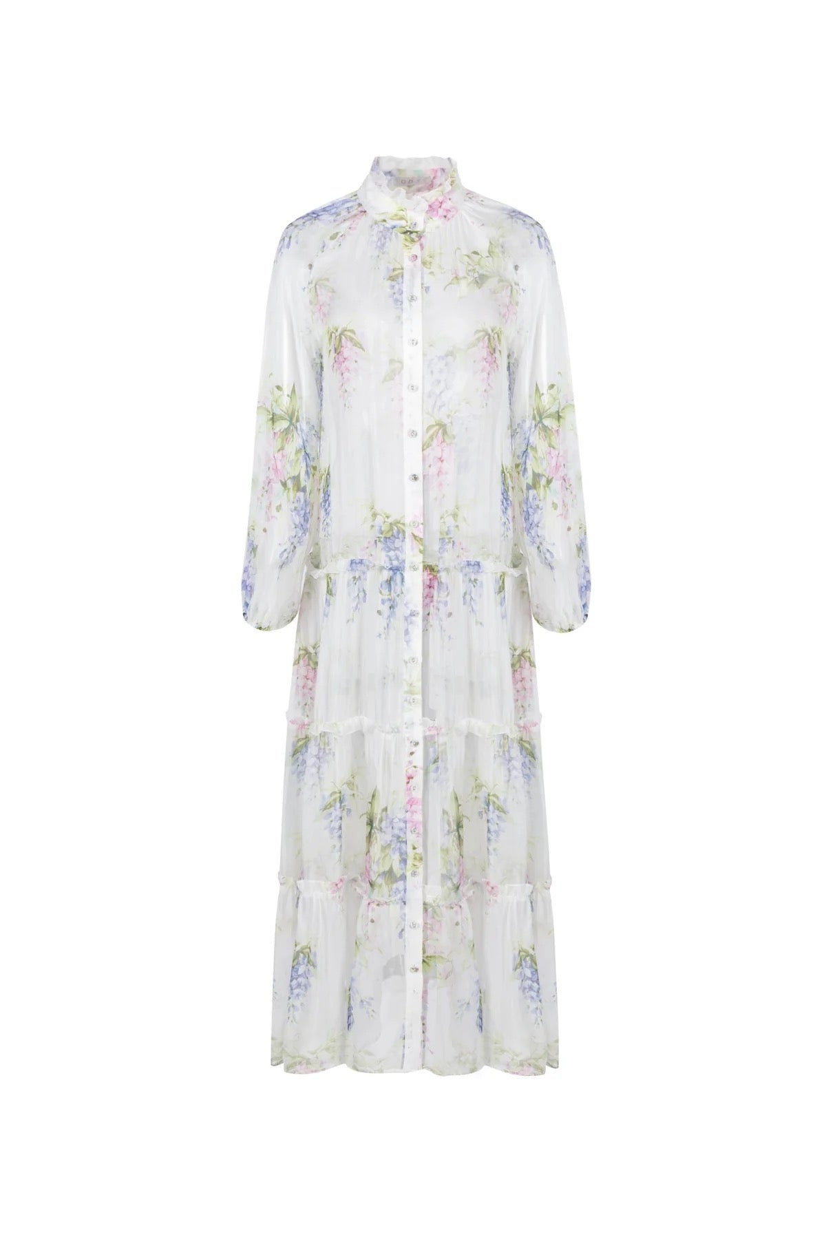 Chantally printed dress - pastel floral print