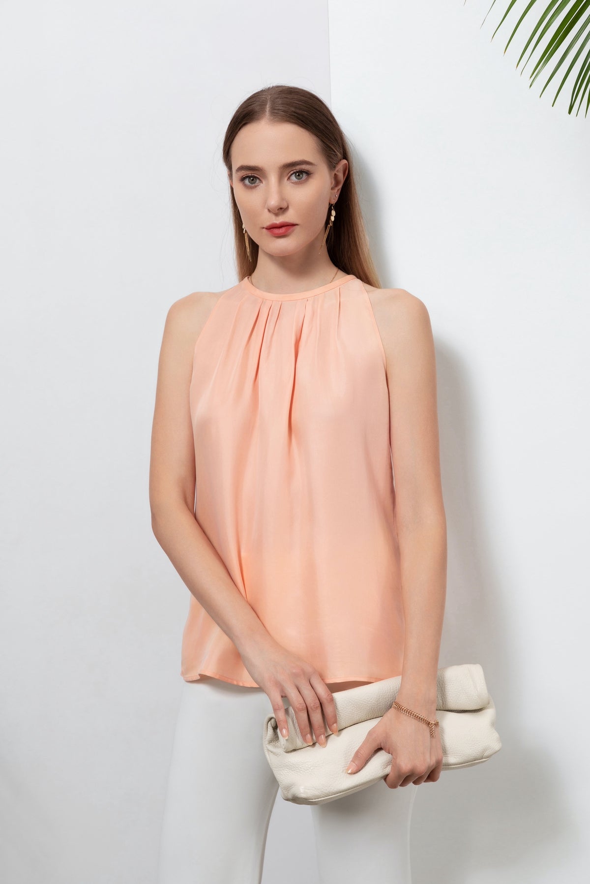 Claudette top - apricot