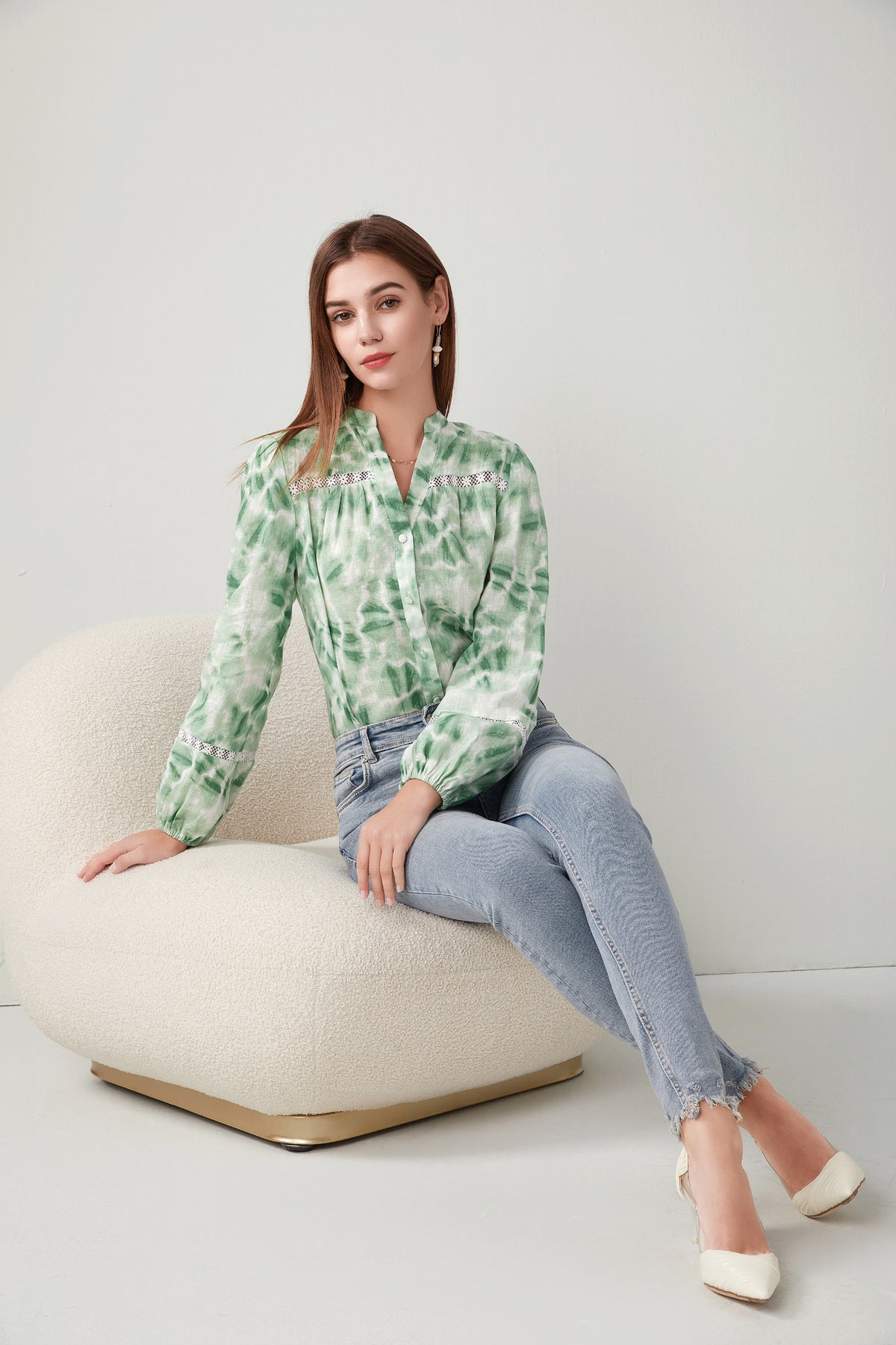 Lorena blouse - green
